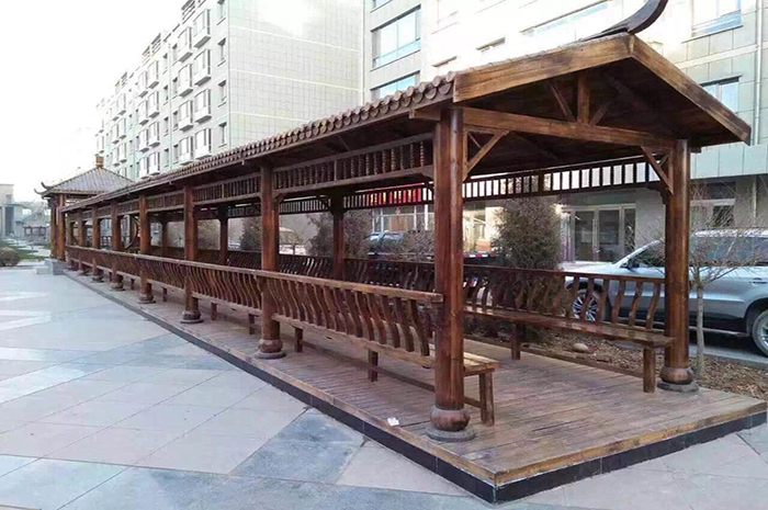 古建筑長廊