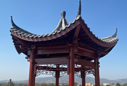一套古建六角防腐木涼亭蓋小青瓦需要多少錢？