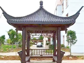 四角仿古涼亭