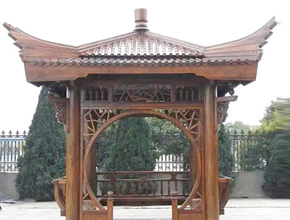 四角重檐涼亭